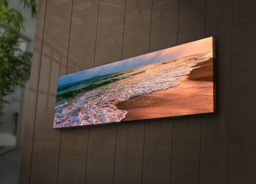 LED-es megvilágítású vászon falikép