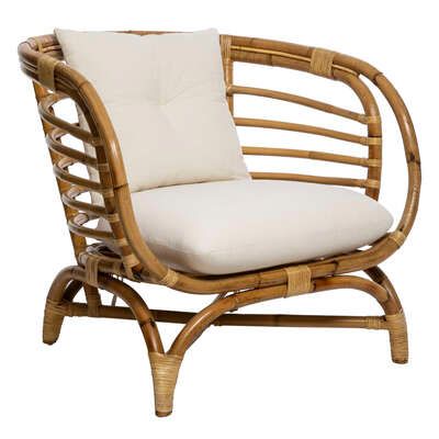 Rattan kerti fotel