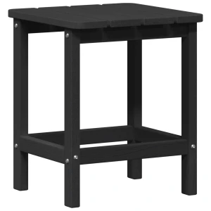 Adirondack oldalsó asztal fekete 38x38x45 cm hdpe