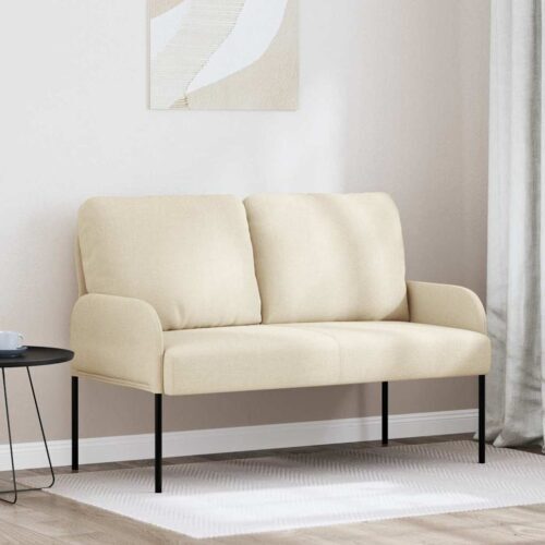Kanapék párnával 110cm krém furnér