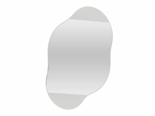 Hanah Home Bathroom Cabinet White Cloud Storage Bathroom Wall Mir...
