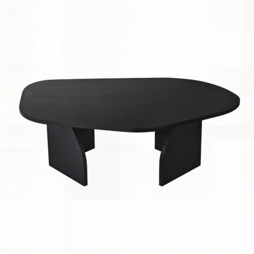 Hanah Home Coffee Table Black Rock - Fekete
