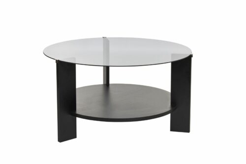 Hanah Home Coffee Table Wood Black Fume Clara - Wood Black