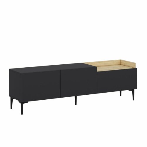 Hanah Home TV Stand Anthracite Mia - Anthracite