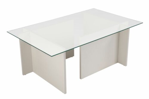 Hanah Home Vetrino Fehér fa Dohányzóasztal - Fehér fa