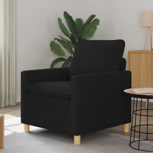 Kanapé fekete 76 x 81 x 87