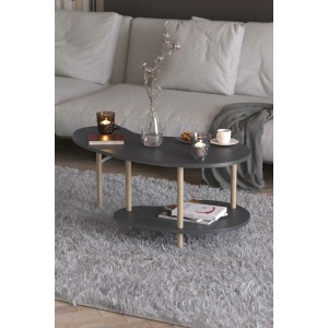 Hanah Home Coffee Table Anthracite Peka-0021 - Anthracite
