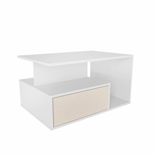 Hanah Home Coffee Table Beige White Mana - Beige