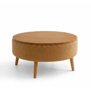 Hanah Home Coffee Table Brown Iris - Brown