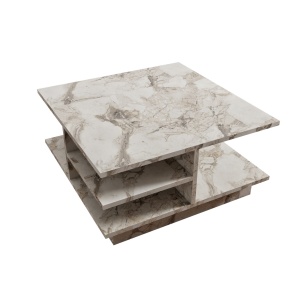 Hanah Home Coffee Table Ephesus Marble Skull - Ephesus Marble