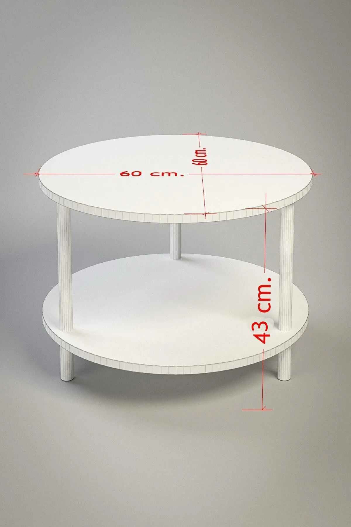 Hanah Home Coffee Table Marble Peka-0008 - Marble - Image 2