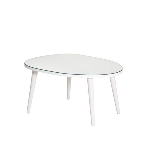Hanah Home Coffee Table White Gusto - White