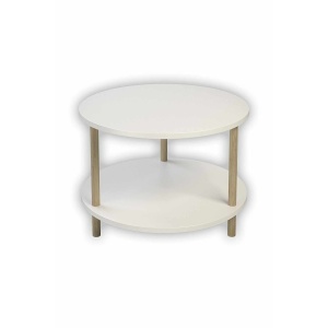 Hanah Home Dohányzóasztal Fehér Peka-0008 - Fehér