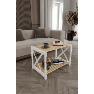 Hanah Home Dohányzóasztal Fehér Pls Room 1 - Fehér