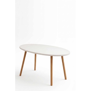 Hanah Home Peka-126 Fehér Dohányzóasztal - Fehér