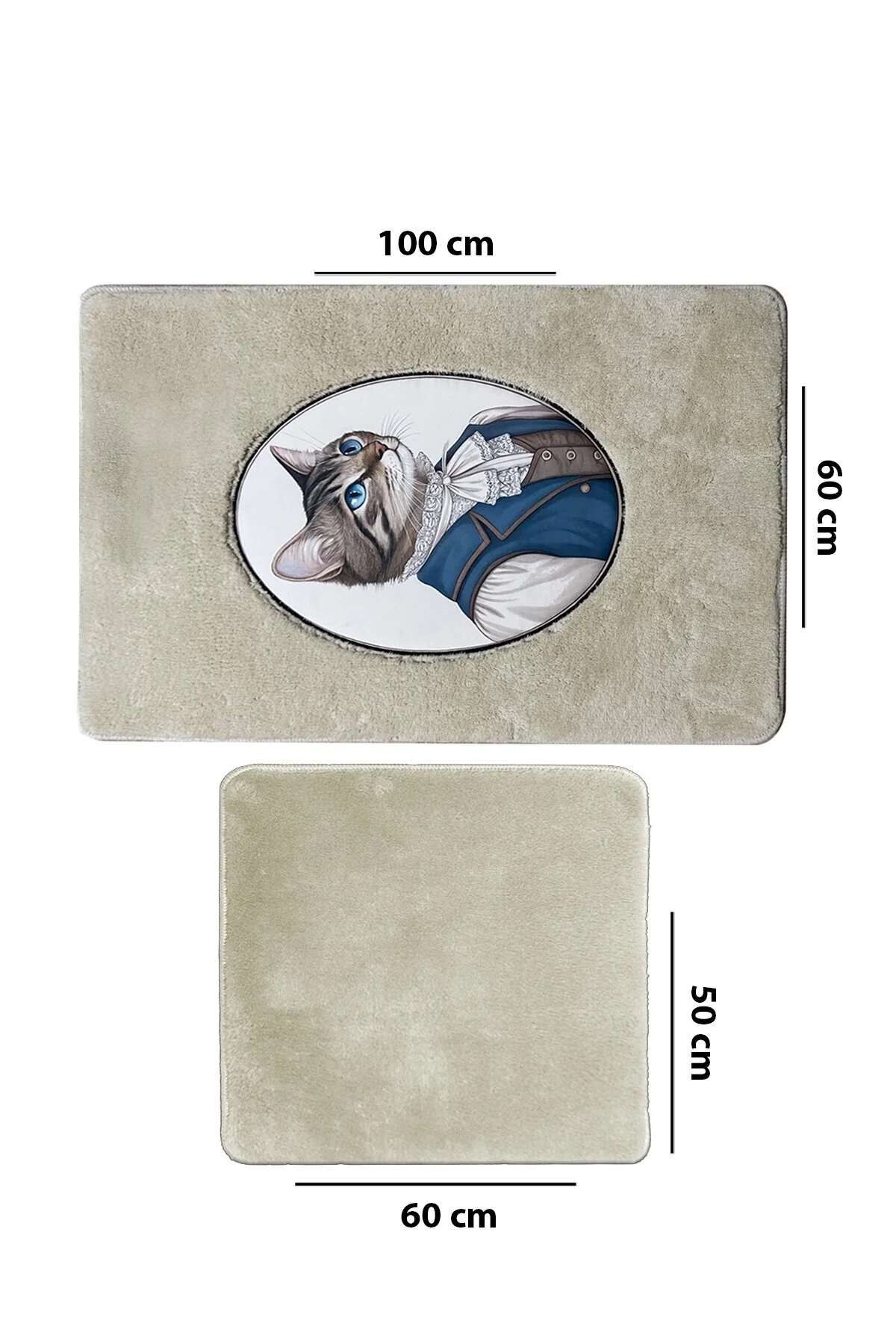 L'essential Maison Fürdőszoba szőnyeg szett (2 darab) Stone... - Image 2