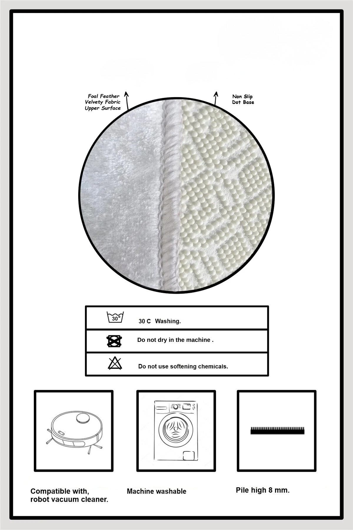 L'essential Maison Fürdőszobaszőnyeg szett (2 darab) Ekru Bo... - Image 2